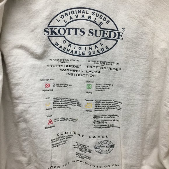 Skotts Suede Women's Jacket Brown Large - Picture 7 of 10